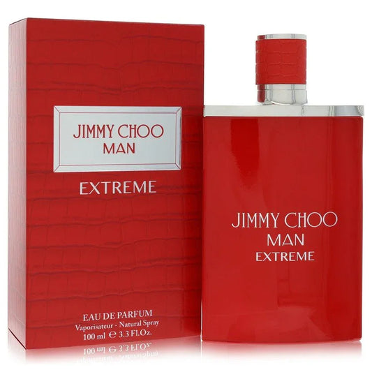Jimmy Choo Man Extreme perfume bottle and packaging on a white background