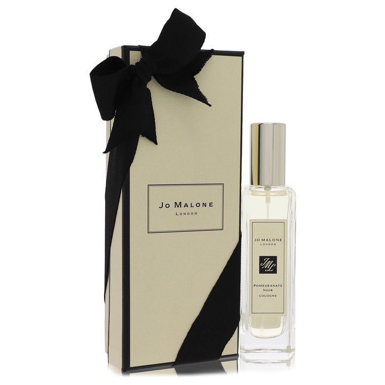 Jo Malone Pomegranate Noir Cologne bottle with pomegranate, plum, lily, clove, guaiacwood, incense, cedar and patchouli 1.0 oz