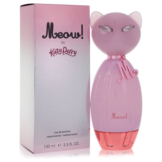 Katy Perry Meow Perfume bottle — Floral Fruity Sweet women fragrance with tangerine, pear, gardenia, honeysuckle, orange blossom, vanilla, and musk