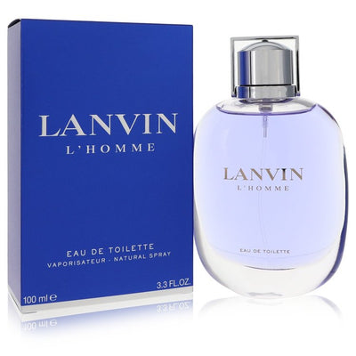 Lanvin Cologne by Lanvin bottle — classic woody aromatic men's cologne with bergamot, lavender, vetiver, and oakmoss 
