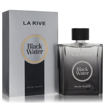 La Rive Black Water Cologne bottle — Aquatic Woody men's fragrance with lemon, bergamot, lavender, geranium, and cedarwood notes