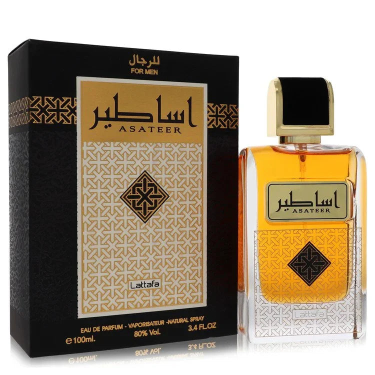 ASATEER perfume bottle and packaging on a white background