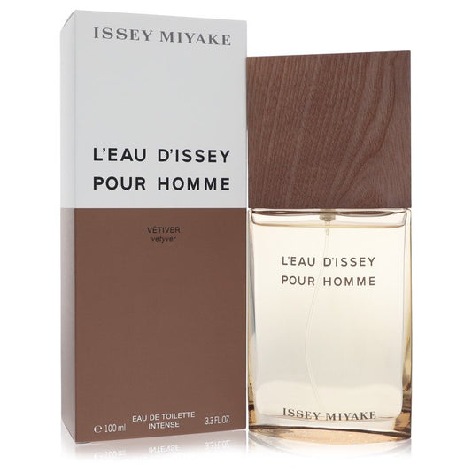 Issey Miyake L'EAU D'ISSEY POUR HOMME perfume bottle and packaging on a white background