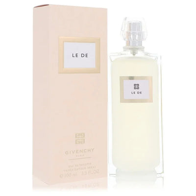 Givenchy Le De perfume bottle and packaging on a white background