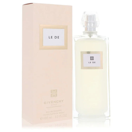 Givenchy Le De perfume bottle and packaging on a white background