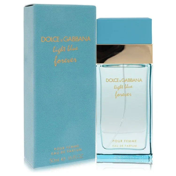 Dolce and Gabbana Light Blue Forever perfume bottle for women
