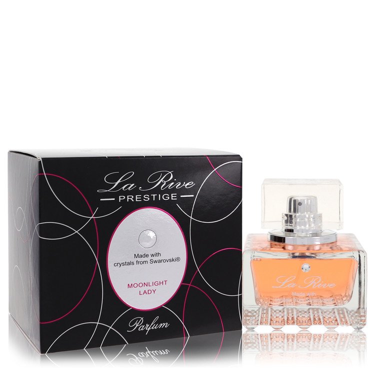 La Rive Moonlight Lady Perfume bottle — Floral Woody women's fragrance with citruses, rose, jasmine, vanilla, and woody accords