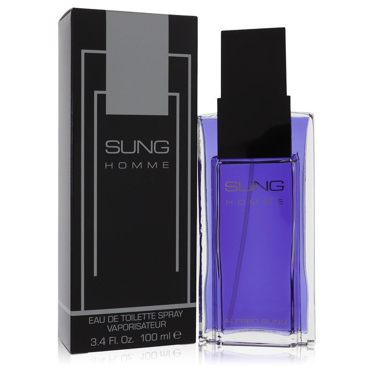 Sung Homme perfume bottle and packaging on a white background
