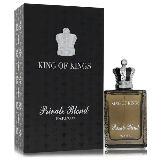Macarena King of Kings Private Blend cologne bottle showcasing a luxury oriental woody fragrance for men
