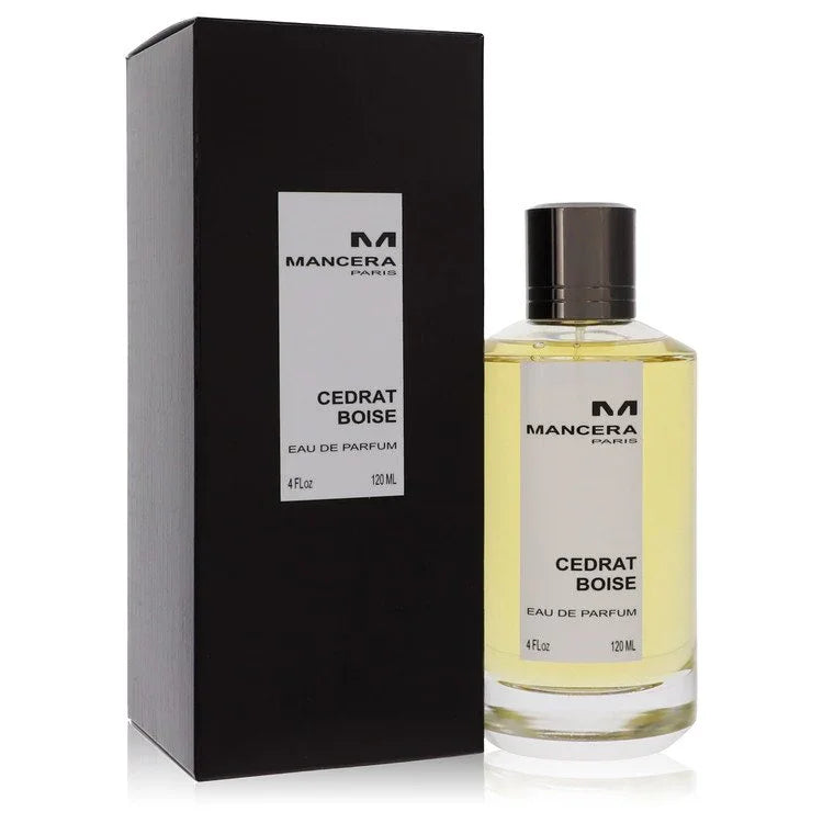Mancera Cedrat Boise Eau de Parfum bottle — citrus woody spicy niche EDP with Sicilian lemon, blackcurrant, leather and moss