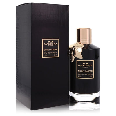 Mancera Musky Garden perfume bottle for women by Mancera — Floral musky fragrance with peony, bergamot, pink pepper, rose, jasmine, lily of the valley, white musk, sandalwood, cedarwood, and amber notes