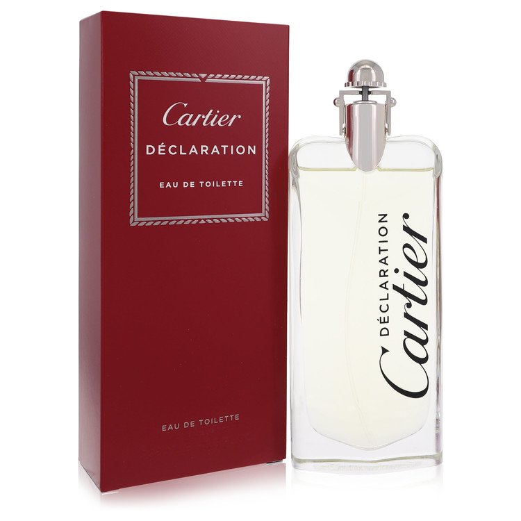 Cartier Declaration Eau de Toilette bottle and packaging on a white background