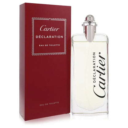 Cartier Declaration Eau de Toilette bottle and packaging on a white background