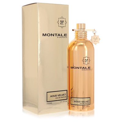 Montale Aoud Velvet Perfume bottle — luxurious woody floral fragrance with saffron, pepper, precious aoud, floral accords, and creamy woods.