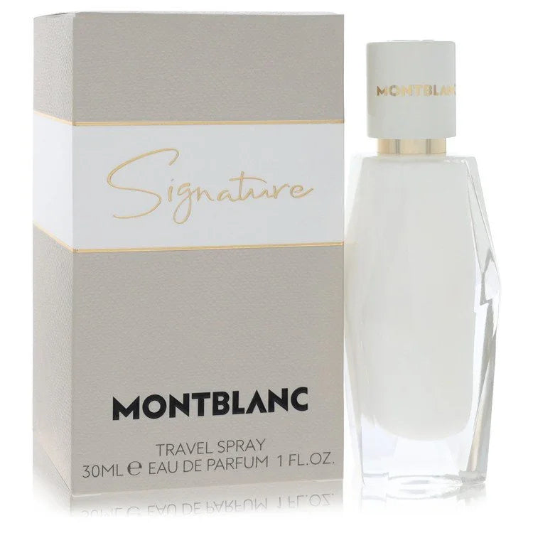 Montblanc perfume bottle and packaging on a white background 1 oz