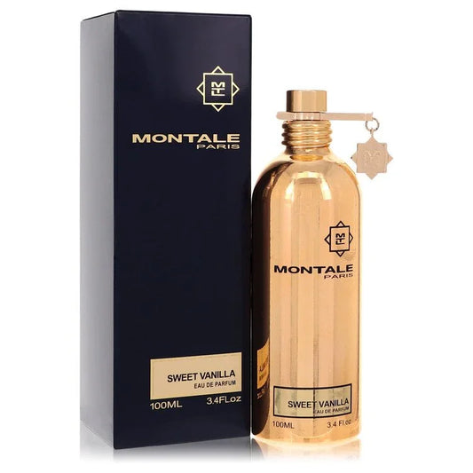 Montale Paris Sweet Vanilla perfume bottle and packaging on a white background
