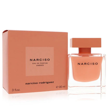 Narciso Rodriguez Ambree Perfume bottle — Floral Amber Woody women's fragrance with frangipani, ylang-ylang, amber, musk, and cedar notes