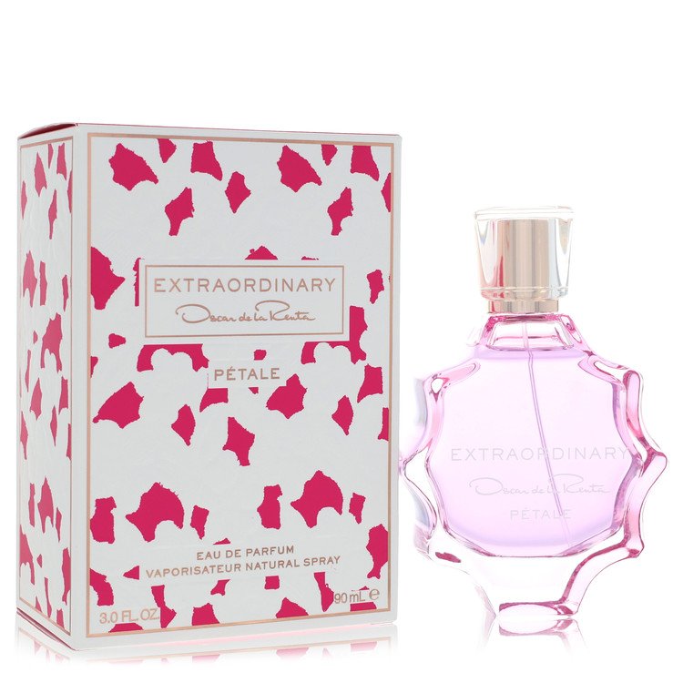 Oscar de la Renta Extraordinary Petale Perfume 3 oz Eau De Parfum Spray bottle