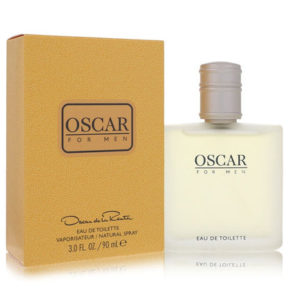 Oscar Cologne bottle for men by Oscar de la Renta — Classic 1999 aromatic fresh woody fragrance with bergamot, basil, green tea, geranium, iris, cedar, vetiver, and sandalwood notes