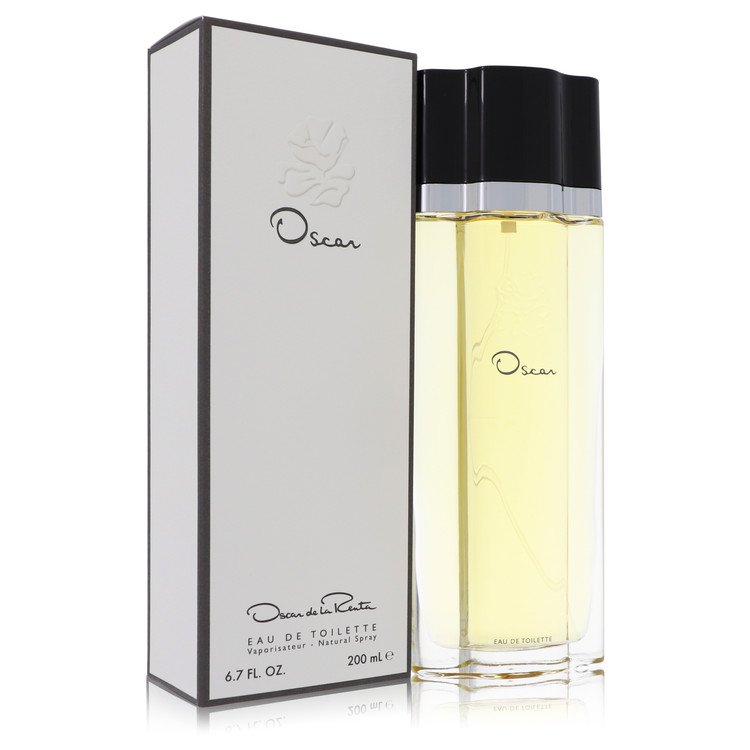 Oscar by Oscar De La Renta perfume bottle for women — Classic 1977 floral oriental fragrance with gardenia, green notes, jasmine, rose, carnation, oakmoss, and sandalwood notes 6.7 oz