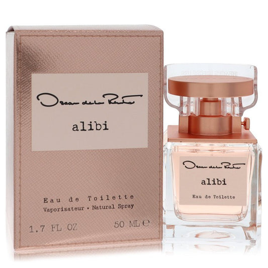 Oscar De La Renta Alibi perfume bottle for women — Glamorous fluid oriental fragrance with mandarin, ginger blossom, vanilla orchid, heliotrope, praline, and amberwood notes