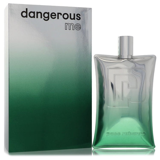 Paco Rabanne Dangerous Me Eau de Parfum flexible bottle — premium luxury unisex amber woody fragrance featuring unique notes of ginger, vanilla, and grey amber