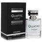 Boucheron Quatre perfume bottle and packaging on a white background