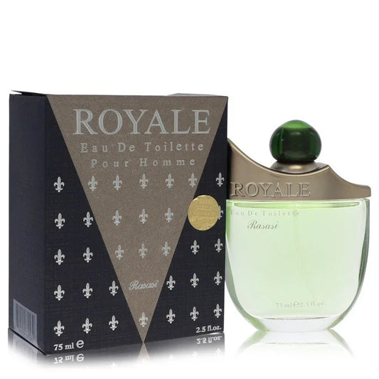 Rasasi Royale cologne bottle woody aromatic fragrance