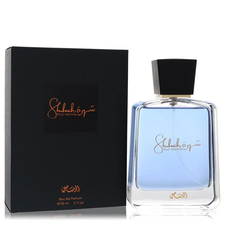 Shubh Om perfume bottle and packaging on a white background