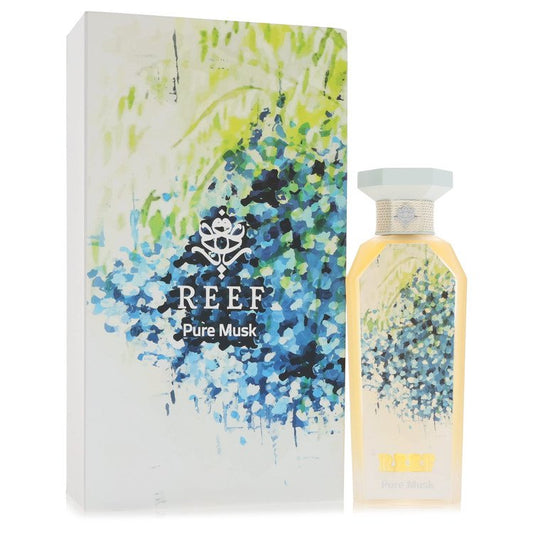 Reef Pure Musk Parfum Perfume bottle — intimate floral musk clean unisex fragrance with soft florals, light citrus, powdery notes, and clean musk.
