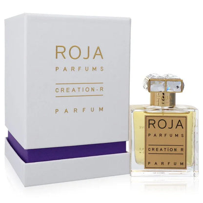 Roja Parfums Creation R Parfum bottle and packaging on a white background
