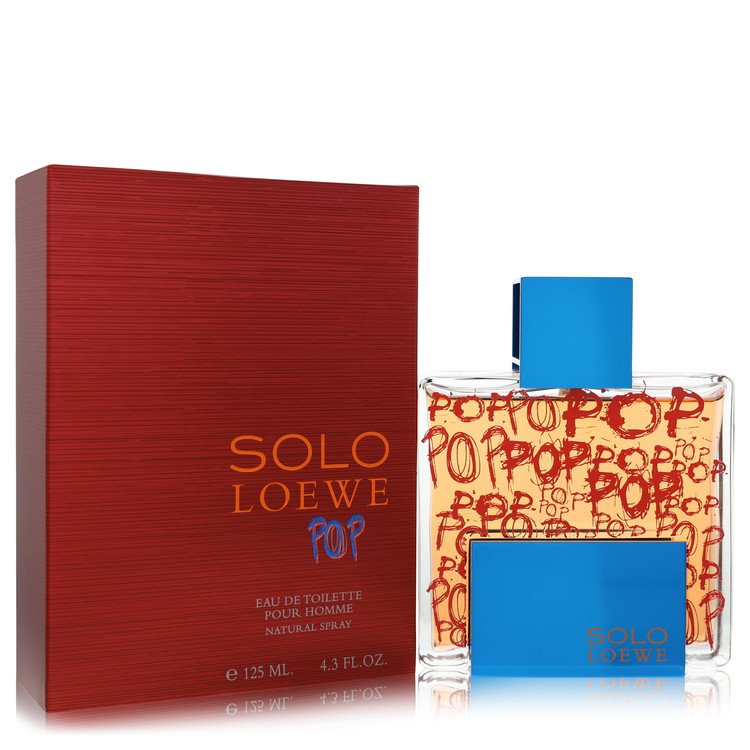 Solo Loewe Pop Cologne by Loewe bottle - citrus aromatic fragrance with mandarin, pink pepper, lavender and vanilla