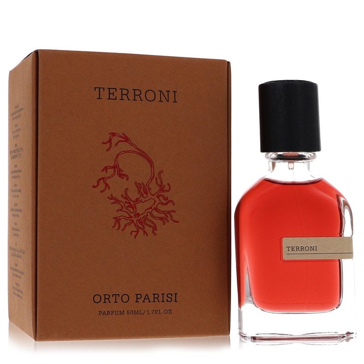 Terroni by Orto Parisi Perfume bottle - earthy woody Parfum with raspberry, birch, amber and guaiac wood
