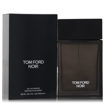 Tom Ford Noir Cologne bottle — luxurious woody oriental men fragrance with Italian bergamot, verbena, violet, black pepper, Tuscan iris, amber, and vanilla.