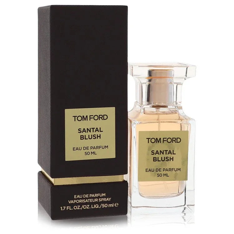 Tom Ford Santal Blush perfume bottle and packaging on a white background