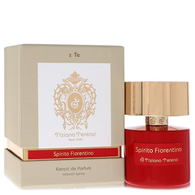 Tiziana Terenzi Spirito Fiorentino Extrait de Parfum bottle — Oriental Floral niche perfume with bergamot, rose, jasmine, amber, and sandalwood notes