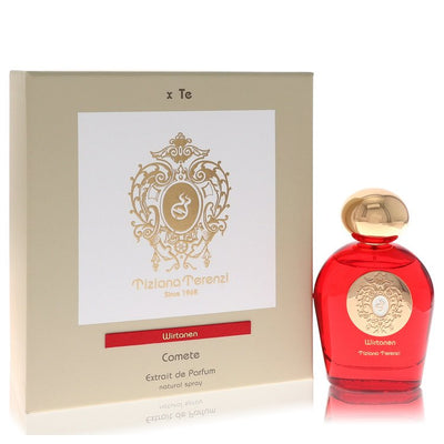 Tiziana Terenzi Wirtanen Extrait de Parfum bottle — Celestial Oriental Amber Floral perfume with bergamot, pink pepper, iris, and sandalwood notes 