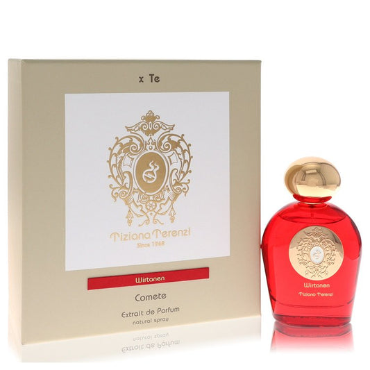 Tiziana Terenzi Wirtanen Extrait de Parfum bottle — Celestial Oriental Amber Floral perfume with bergamot, pink pepper, iris, and sandalwood notes 