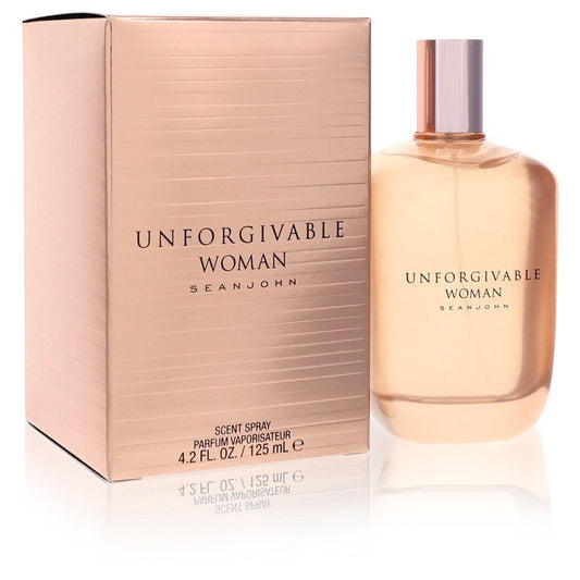 Sean John Unforgivable Woman perfume bottle and packaging on a white background