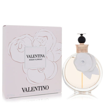 Valentina Acqua Floreale Perfume bottle by Valentino — floral fresh fragrance with mandarin orange, grapefruit, green notes, rose, frangipani, white flowers, musk, cedarwood and sandalwood
