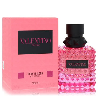 Valentino Donna Born In Roma Extradose perfume bottle — Intense floral oriental fragrance with jasmine grandiflorum, davana, rose, vanilla, and woody notes