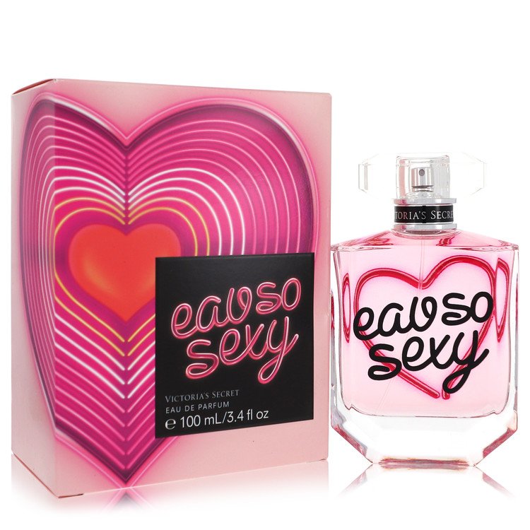 Victoria's Secret 'eal so sexy' perfume bottle and packaging on a white background