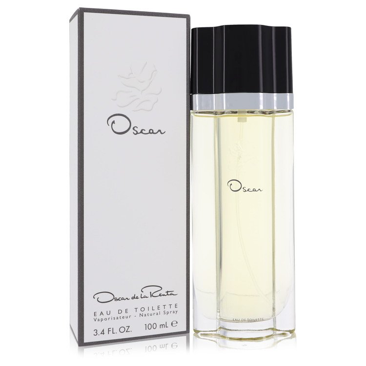 Oscar by Oscar De La Renta perfume bottle for women — Classic 1977 floral oriental fragrance with gardenia, green notes, jasmine, rose, carnation, oakmoss, and sandalwood notes 3.4 oz