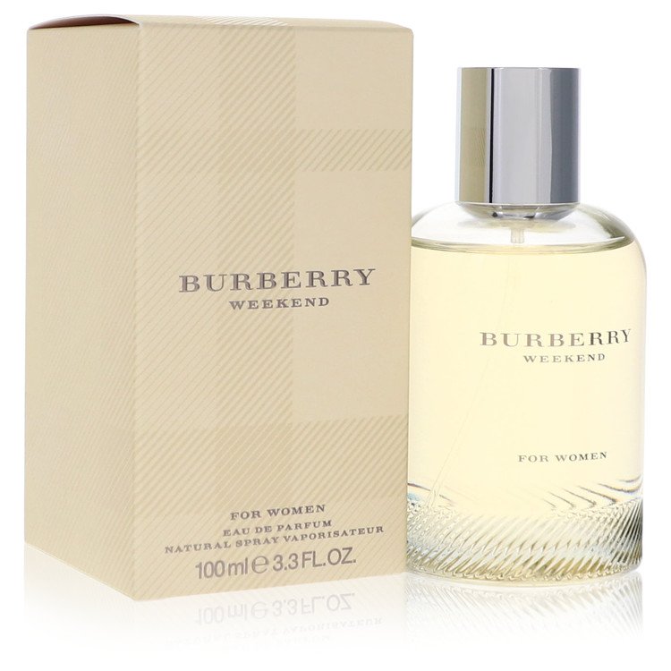Burberry Weekend perfume bottle and packaging on a white background