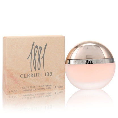 Cerruti 1881 perfume bottle and packaging on a white background