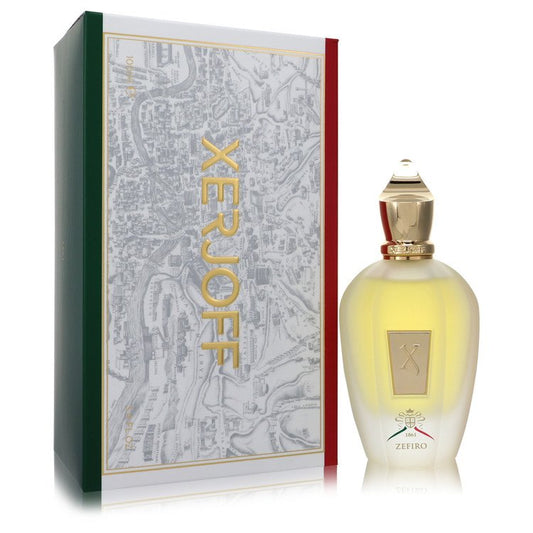 Xerjoff perfume bottle and packaging on a white background