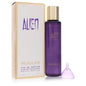 Alien Eau de Parfum spray refill bottle by Mugler, purple bottle with gold cap and box
