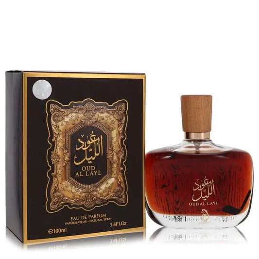 Arabiyat Oud Al Layl Cologne (Unisex)Eau De Parfum SprayBy Arabiyat for Men and Women3.4 oz Eau De Parfum Spray (Unisex)