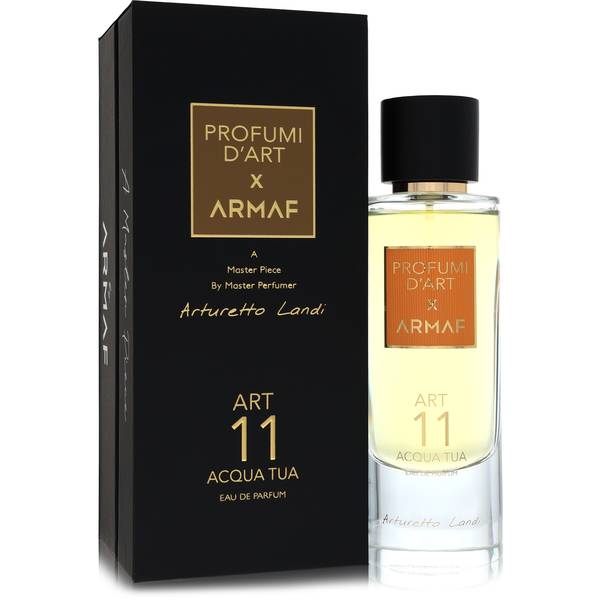 Armaf Profumi d Art 11 Acqua Tua Eau de Parfum for Men bottle - Men's fresh aquatic citrus woody fragrance with bergamot, lemon, marine notes, lavender, geranium, aromatic notes, cedarwood, amber, and musk