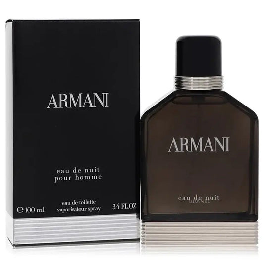 Armani Eau De Nuit CologneEau De Toilette SprayBy Giorgio Armani for Men3.4 oz Eau De Toilette Spray